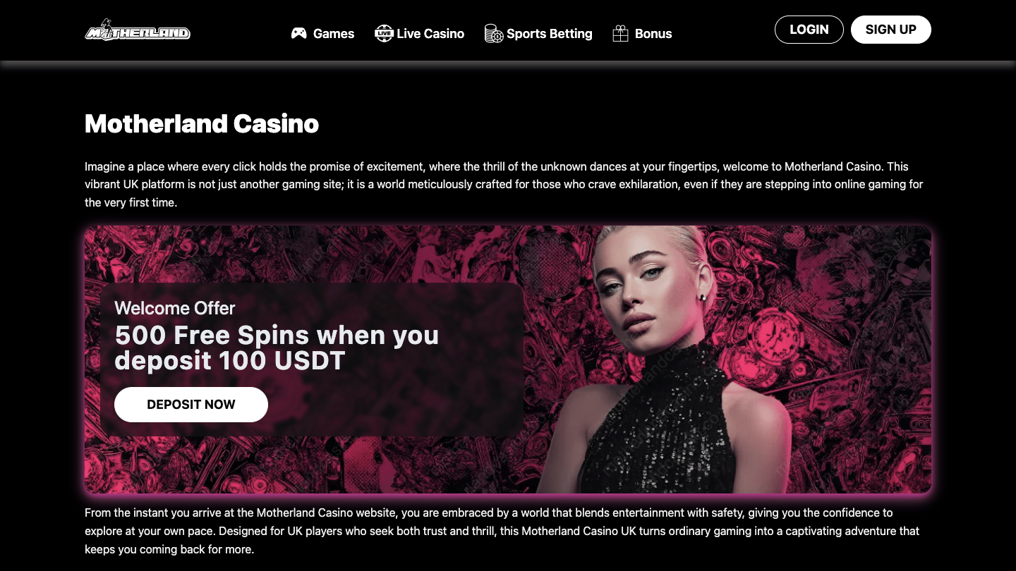 Gamdom Acquires Motherland